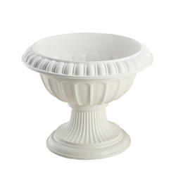 Yicai — Pots de fleurs romaines de Style européen, couleur blanche, en plastique, accessoires de mariage, décoration pour fête - Product Image 3