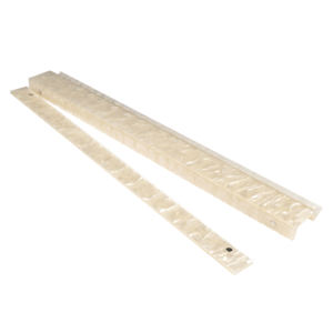 Luxury White Swirl Pearl Marble Acrylic Mahjong Rack Handcrafted Display Rack for American Mahjong <b>Game</b> - Product Image 6