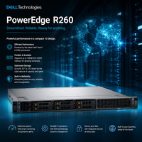Server Rack 1U R260 con Intel Xeon Silver per Archiviazione di Rete e Web Hosting