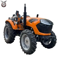 Tractor Agrícola Multifuncional de 50-100 HP |   Tractor Agrícola y de Transporte 4x4, Motor Diésel Resistente para Agricultura y Transporte