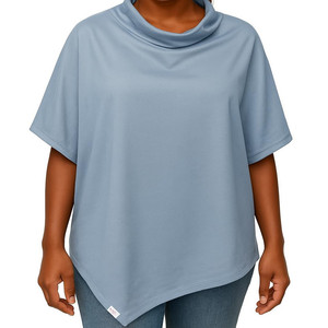 Couverture d'allaitement grande taille - Châle d'allaitement discret anti-exposition pour nourrissons et jeunes enfants en coton et polyester - Product Image 4