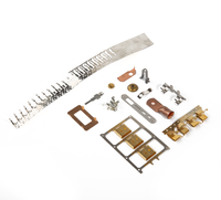 Pièces de ressort plat en acier à ressort et cuivre, personnalisées, pour le poinçonnage de précision de tôles métalliques