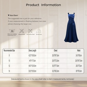 Robe de soirée élégante en satin pour filles de 8 à 14 ans, robe trapèze pour mariage, baptême, tenue de soirée formelle pour enfants, robe de princesse - Product Image 6