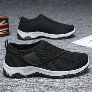 <span class=keywords><strong>Scarpe</strong></span> Estive Casual da <span class=keywords><strong>Uomo</strong></span>, Design Traspirante in Rete, Slip-On con <span class=keywords><strong>Velcro</strong></span>, Comode <span class=keywords><strong>Scarpe</strong></span> da Papà, Facili da Indossare - Product Image 3
