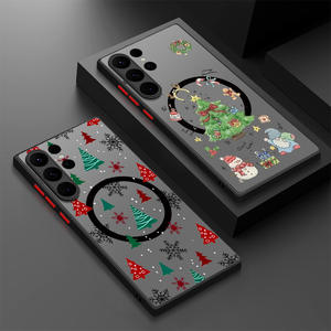 Accesorios Funda Magnética para Teléfono con Diseño de Árbol de Navidad para Samsung Galaxy A54 <span class=keywords><strong>5G</strong></span> A52 S23 A56 <span class=keywords><strong>5G</strong></span> A55 S25 Edge S24 - Product Image 6