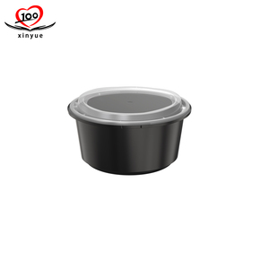 Tùy chỉnh làm xáo trộn hiển nhiên nhựa dùng một lần bữa ăn Prep container <span class=keywords><strong>PP</strong></span> gói lò vi sóng phù hợp nắp cho Sushi mì ăn trưa hộp - Product Image 6