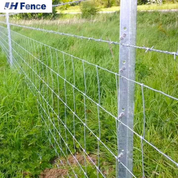Cheap Farm Field Fence Barbed Wire and t Posts Farm Guard Field Fence ...