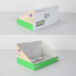 Étagère de comptoir en carton promotionnel personnalisé stratification brillante emballage prêt à déchirer présentation de boîte de papier pour appareil photo pour le consommateur - Product Image 5