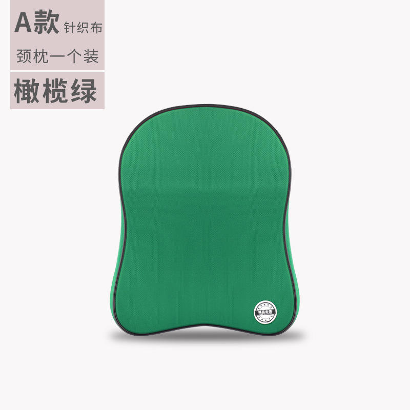 สีเขียวมะกอกพนักพิงศีรษะขนาดใหญ่