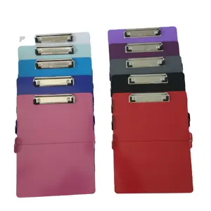 2 layers 3 Layers Colorful Custom Logo Aluminum Alloy Medical Folder Clip Nursing Foldable Clipboard