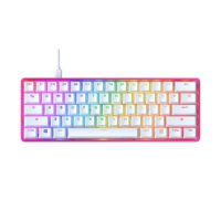 Teclado Mecánico para Juegos HyperX Alloy Origins 60 - Diseño Ultracompacto al 60%, Teclas PBT de Doble Inyección, RGB para PC de Jugadores Profesionales