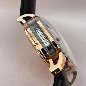 Orologio Meccanico Tourbillon da Uomo Serie <span class=keywords><strong>Godfather</strong></span>, Alta Gamma, in Acciaio Inossidabile, con Lancette, Vetro Zaffiro e Cinturino in Pelle - Product Image 4