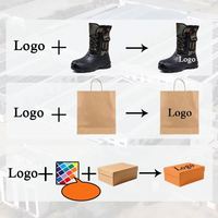 Chaussures d'extérieur imperméables, antidérapantes et résistantes à l'usure, à lacets, mi-hautes et robustes pour hommes, idéales pour la randonnée