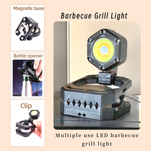 <span class=keywords><strong>Sohot</strong></span> โคมไฟแม่เหล็ก LED แบบชาร์จไฟได้, โคมไฟทำงานแบบแม่เหล็กหมุนได้360องศาแบบพกพาสำหรับซ่อมรถยนต์และ IP44บาร์บีคิว - Product Image 4
