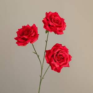 <span class=keywords><strong>Promise</strong></span> Single Stem Flower Venta al por mayor Real Touch Flores blancas artificiales para la decoración de la boda - Product Image 4