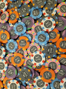 Fiches da <span class=keywords><strong>Poker</strong></span> in Ceramica Tina EPT di Qualità Casinò Vuote e Personalizzabili - Product Image 5