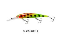 Umpan Keras Air Asin Big Game 20g 120mm Sinking Swimbait ABS untuk Ikan Lele Bass Memancing Air Asin