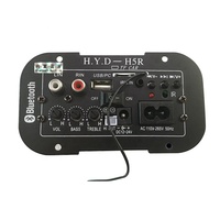 Carte d'amplificateurs audio pour voiture DIY 12V 24V 220V pour subwoofer linéaire et Bluetooth pour haut-parleurs de 5 à 8 pouces