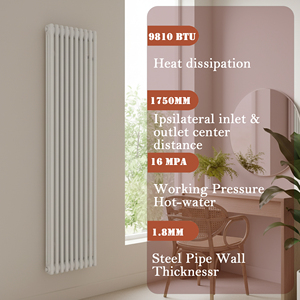 <span class=keywords><strong>Radiateur</strong></span> mural moderne minimaliste à trois colonnes en acier à faible teneur en carbone pour salons 1800mmX470mm - Product Image 5