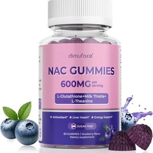 สินค้าข้ามพรมแดนพิเศษสำหรับ Amazon TK <span class=keywords><strong>UBUY</strong></span> ขาย NAC โปรไบโอติกสำหรับผู้ใหญ่ ชนิดกัมมี่ 60 เม็ด เพื่อเพิ่มความหนาแน่นของกระดูก - Product Image 2