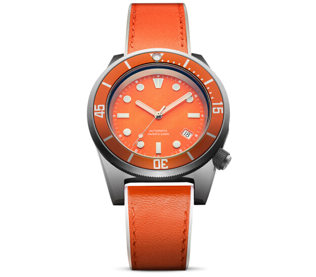 Newest Colors Watch Sapphire Crystal Watch,Stainless Steel Diver Mechanical Watches for Men