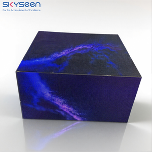 Pantallas LED Impermeables Personalizadas de Fábrica, Pantalla Compuesta en Forma de Cubo, Pantalla de Video a Color, Señalización <span class=keywords><strong>Digital</strong></span> Publicitaria - Product Image 4