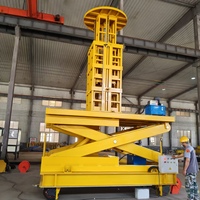 Promotion : Table élévatrice à ciseaux hydraulique Jiyang Lift 1 tonne 10m, pieds pliants en acier inoxydable, 200x300x80cm, montage en fosse, électrique