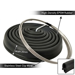 Pelindung Lumpur Roda Karet Universal 25mm, Fender Flare Lebar, Ekstensi Fender, Cocok untuk SUV dan Truk 4x4 Off Road - Product Image 3