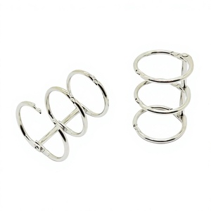 Yiwang คลิปหนีบกระดาษ3ห่วงสำหรับตกแต่งขนาดเล็กสำหรับเป็นของขวัญ - Product Image 1