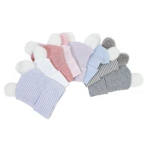 Cappello da ospedale neonato cappello da neonato berretti con orecchie morbido e carino berretto da vivaio - Product Image 4