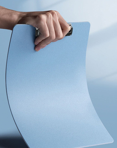 Portapapeles de perfil bajo tamaño carta <span class=keywords><strong>A4</strong></span> surtidos y Carpeta de plástico Papelería de oficina en cuero Varios colores - Product Image 6