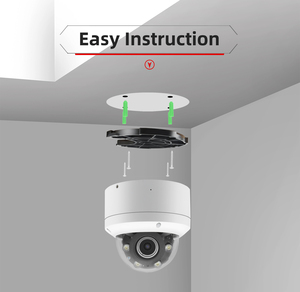 उच्च रिज़ॉल्यूशन आउटडोर सुरक्षा गुंबद नेटवर्क/आईपी कैमरा के साथ उच्च रिज़ॉल्यूशन आउटडोर सुरक्षा गुंबद नेटवर्क/आईपी कैमरा - Product Image 5