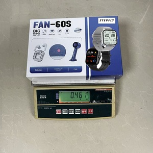Newly Fan-60S Smart <strong>Watch</strong> <strong>7</strong> in 1 Set Double <strong>Watches</strong> Earphone Portable Fan Speaker 2 Straps for Smartwatch - Product Image 1