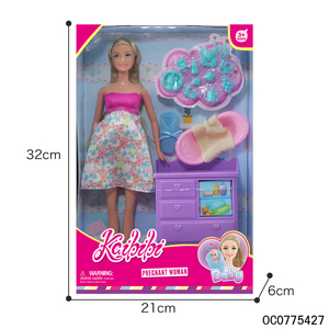 Juego <span class=keywords><strong>de</strong></span> moda para niñas <span class=keywords><strong>embarazadas</strong></span>, cuidado <span class=keywords><strong>de</strong></span> <span class=keywords><strong>muñecas</strong></span>, 11 pulgadas, modelo <span class=keywords><strong>de</strong></span> juguete - Product Image 5