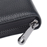 Dompet Kulit Asli Wanita Grosir Ukuran Kecil, Dompet Koin RFID, Penjepit Uang, Banyak Slot Kartu, Dompet Wanita Model Pendek, Harga Murah