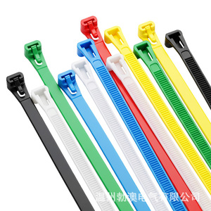 สายรัดเคเบิลไนลอนแบบใช้ซ้ำได้ Boao Pa66 1-1.02 มม. Ul94v-2 ทนไฟ สำหรับจัดระเบียบสายไฟ - Product Image 2