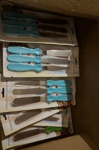 Cottura in acciaio inossidabile 3 pz utensili per torte <span class=keywords><strong>pasticceria</strong></span> <span class=keywords><strong>Set</strong></span> <span class=keywords><strong>di</strong></span> spatole per torte decorazione giradischi accessori - Product Image 6