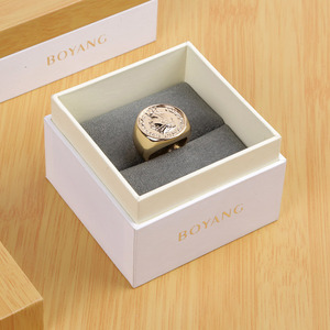 Boyang Customize Cardboard Paper Women Girls <b>Gift</b> Ring Necklace Bracelet <b>Box</b> for Packaging Jewelry - Product Image 5