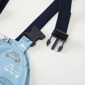 Pantalon de pluie imprimé dessin animé pour enfants, pantalon une pièce mignon pour enfants, pantalon garçon imperméable et respirant - Product Image 3