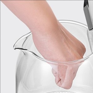 Bouilloire en verre 1,8 L, appareil électroménager avec corps en verre de haute qualité pour faire bouillir l'eau, chauffe-eau, usage domestique et cuisine - Product Image 4
