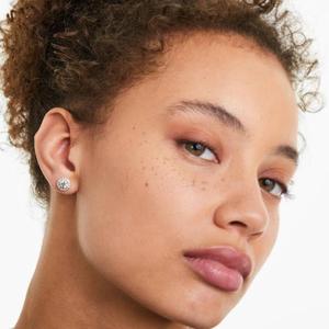 Premium Women's 925 Sterling Silver Moissanite Diamond Stud <b>Earrings</b> Luxury Sparkle <b>Fine</b> Jewelry for Wedding Anniversary - Product Image 3