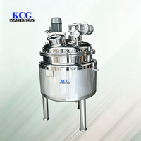 Agitateur électrique en acier inoxydable, moteur d'émulsification sous vide, réservoir de mélange, équipement de mélange de liquides industriels, machine chimique