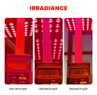 Nouvel appareil de beauté BL3000 210 pièces 417 590 633 850nm 15 modes Soin de la peau Beauté Spa Salon Appareil de luminothérapie rouge PDT Logo gratuit