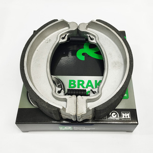 HF Benma ชุดเบรกรถจักรยานยนต์ที่ทนทานสำหรับ GS125 DY100 QJ125คลื่น<span class=keywords><strong>125</strong></span>เบรกที่ไม่ใช่แร่ใยหิน - Product Image 1