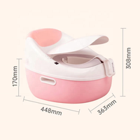 Bidet portable intelligent et coloré pour enfants, avec mode enfant et chasse d'eau cyclonique, musique intégrée – Vente chaude OEM/ODM