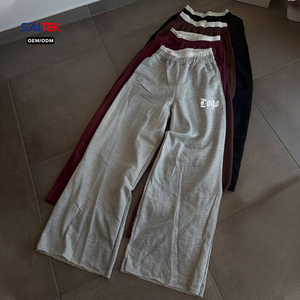 <span class=keywords><strong>Pantaloni</strong></span> Larghi in Pile Personalizzati, Stile Streetwear, Joggers Oversize <span class=keywords><strong>a</strong></span> Vita Alta, <span class=keywords><strong>Pantaloni</strong></span> Comodi per Donna - Product Image 1