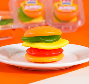 Venta de comida rápida Alal con forma de Hamburgo, dulces de goma - Product Image 4