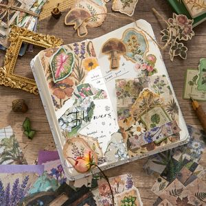 100 hojas de papel decorativo retro vintage hecho a mano para álbumes de recortes DIY, base decorativa para proyectos de manualidades, Colección Recuerdos del Pasado <span class=keywords><strong>2.0</strong></span> - Product Image 4