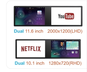 Reproductor de <span class=keywords><strong>DVD</strong></span> Universal para Coche con Doble Pantalla, Radio, Carplay y Android Auto - Product Image 3