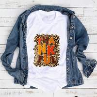Transferts DTF en gros « Be Thankful » – Motifs lavables pour T-shirts